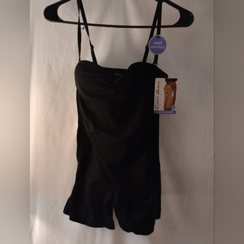 Carrie Amber medium shaping romper NWT black